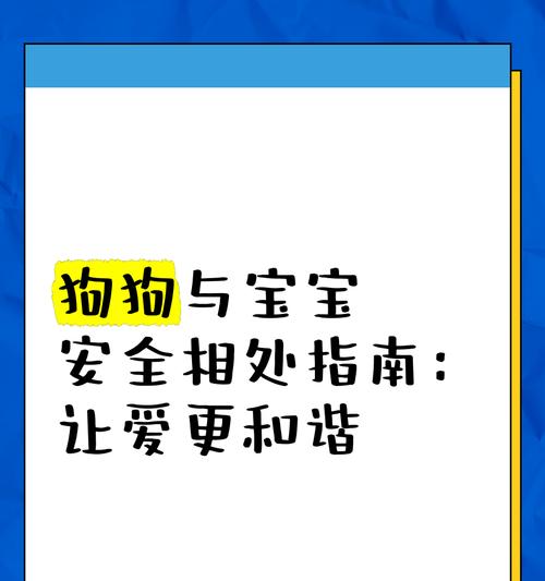 小孩和狗的相处之道（培养友善与责任感）