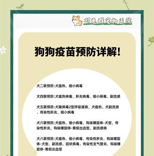 宠物疫苗接种时间的选择（了解宠物疫苗接种的最佳时机）