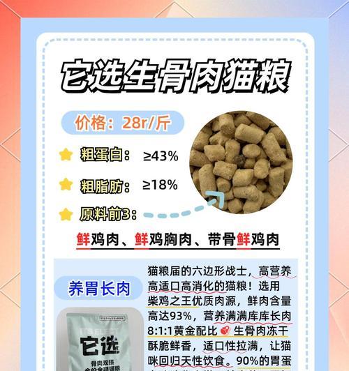 如何在网上选择适合猫咪的猫粮（注意事项与关键因素，让你的猫咪健康饮食）