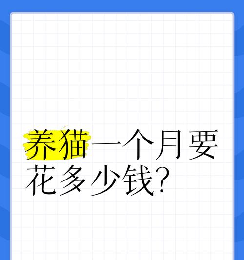 养猫的开销大不大？解密养猫一个月的开销（揭秘养猫的费用构成及省钱技巧）