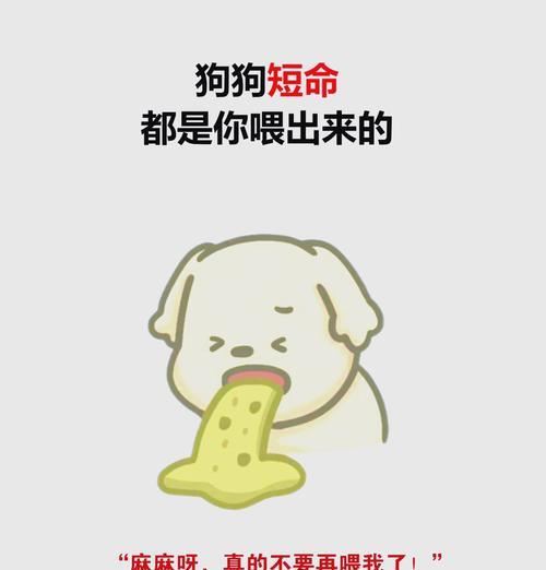 小狗不能吃的食物清单（保护你的小狗，远离这些食物！）